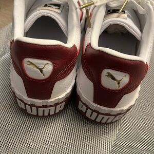 Puma Kids Shoes - White and Red